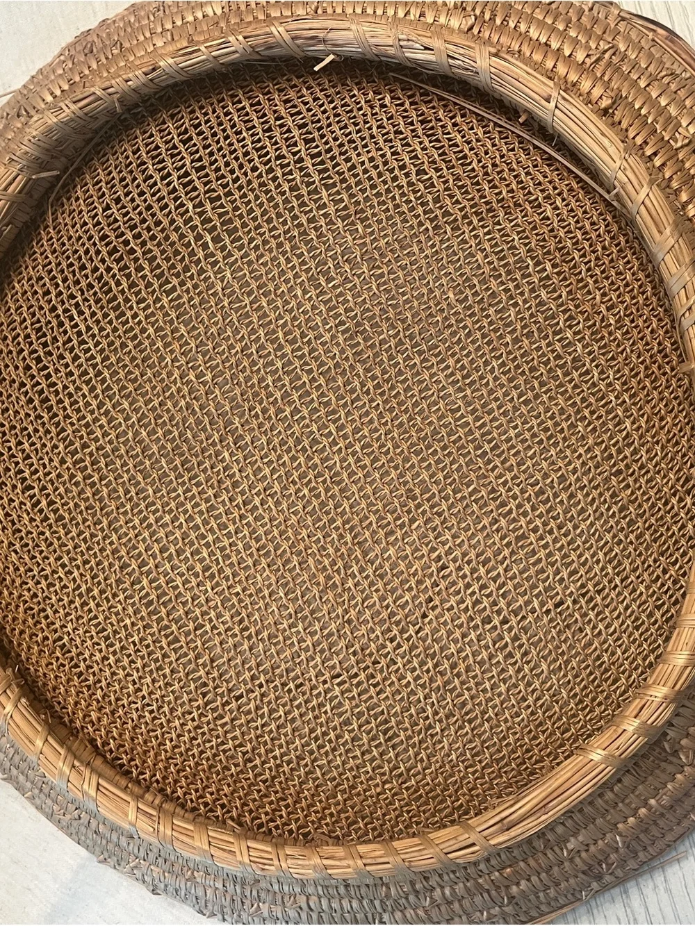 Vintage large handcrafted